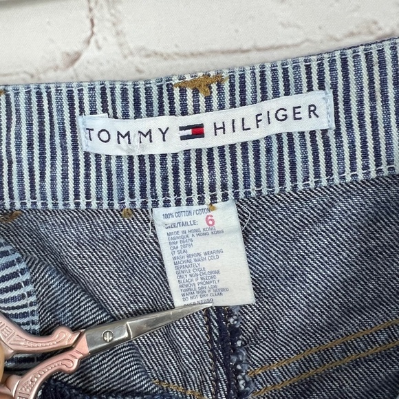 Tommy Hilfiger Blue Denim Maxi Skirt - Picture 12 of 16